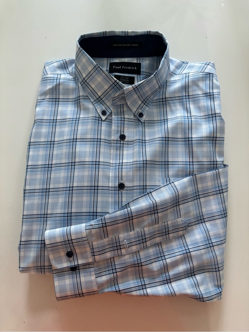 Paul Fredrick Classic Fit Button Down Shiry